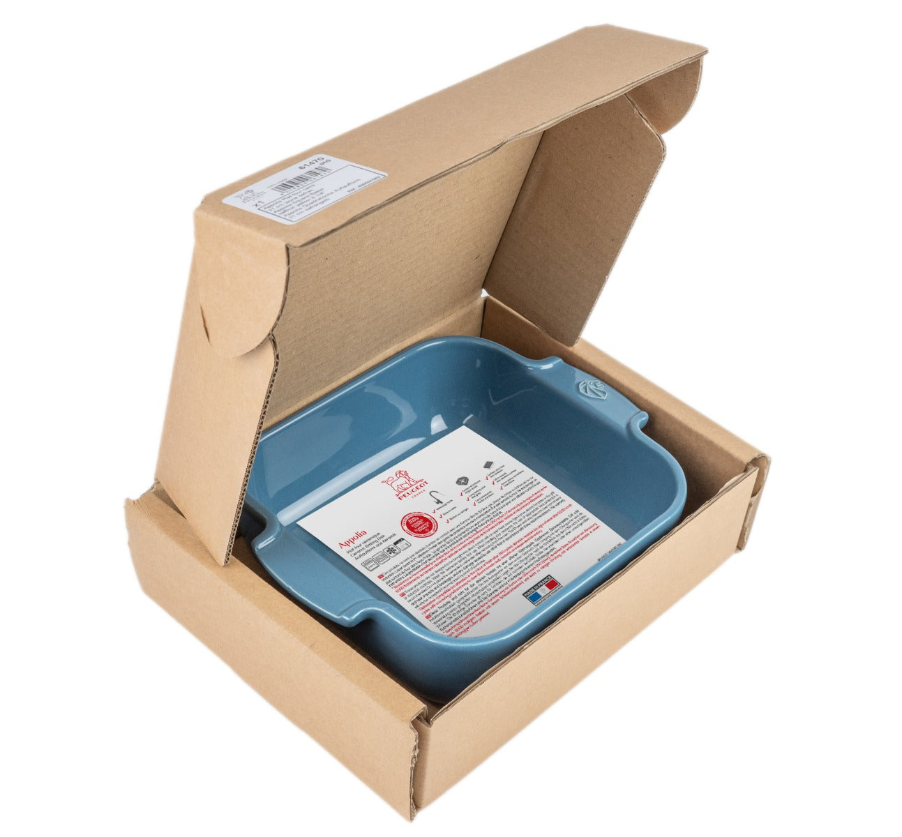 Appolia Plat à four carré, light blue, 21 cm Peugeot - Mathon - 3