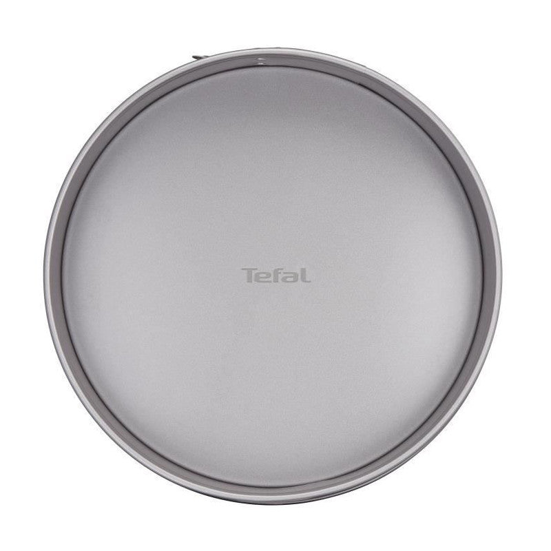 Moule A Charniere Delibake En Acier - O 25 Cm - Rouge Et Gris Tefal - Mathon - 2