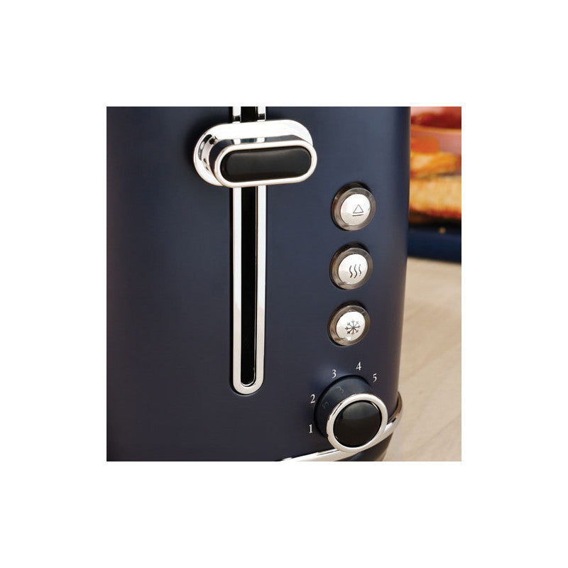 Toaster 1050w 2 Tranches Ramasse Miette 6th° Design New Moon Bleu Nuit   - 15437 Terraillon - Mathon - 2