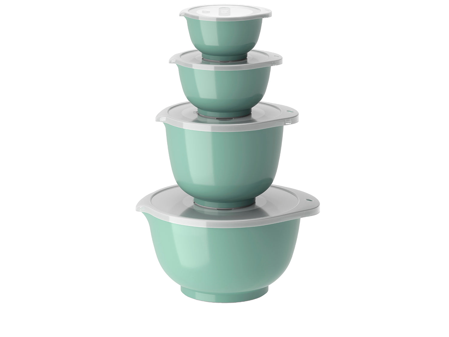 Set de bols 8 pces NEW MARGRETHE en durostima® Nordic green Rosti - Mathon - 1