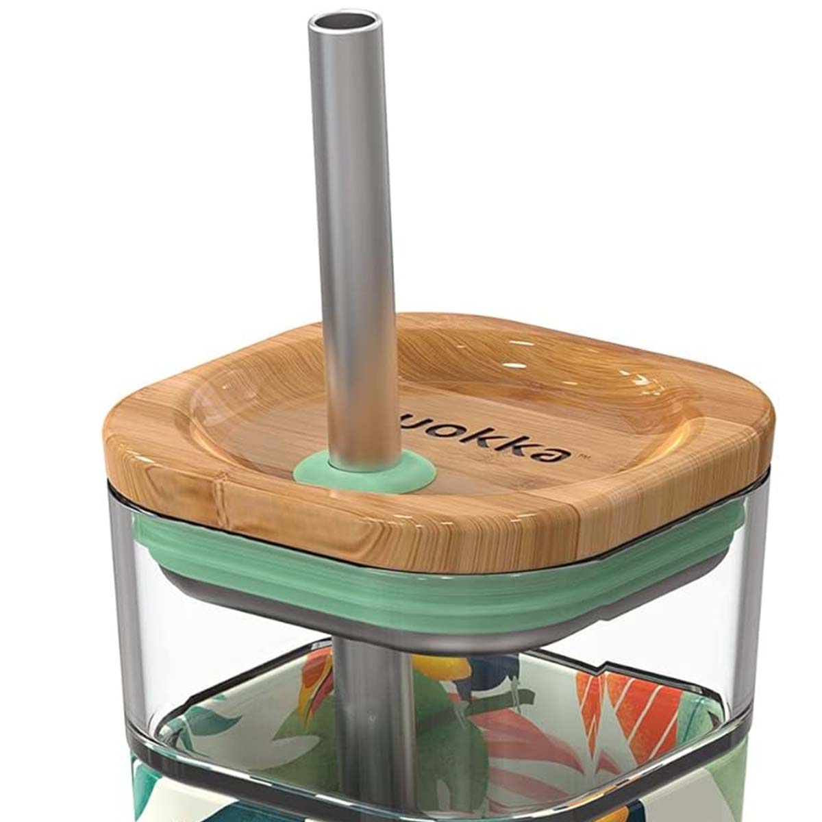 Travel mug Liquid Cube toucans 54 cl Quokka - Mathon - 2