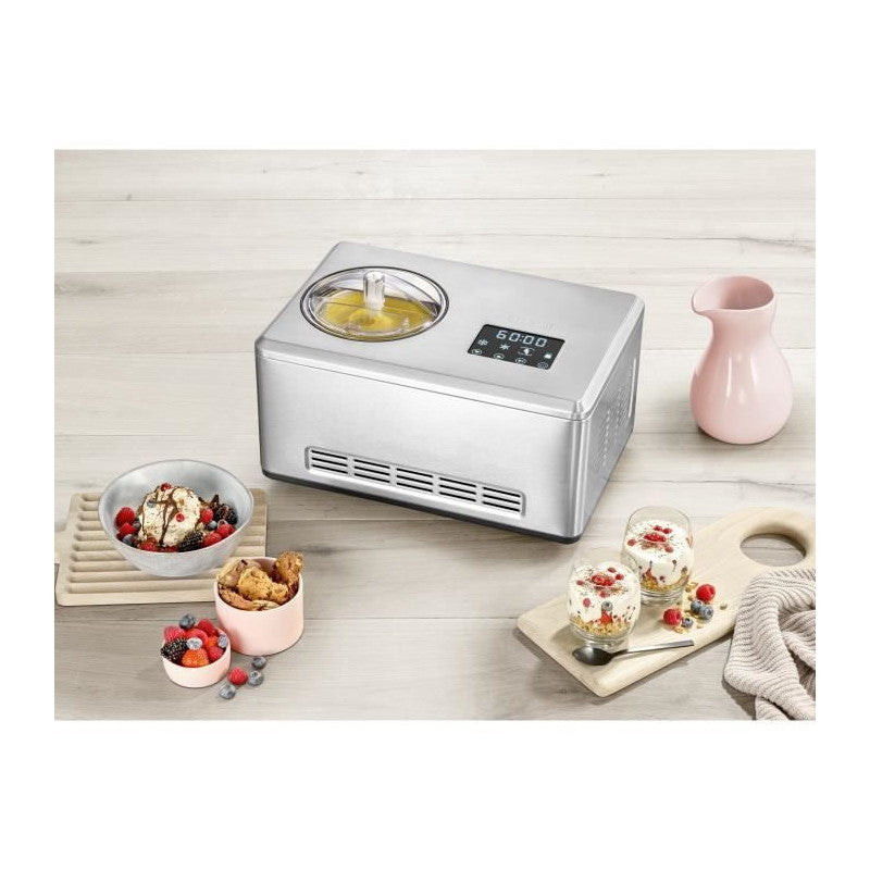 Ez7405 Sorbetiere Yaourtiere 2 En 1 - Fonction Innovante Pour La Realisation De Glaces Sorbets Et De Yaourts / Inox Bros Severin - Mathon - 3