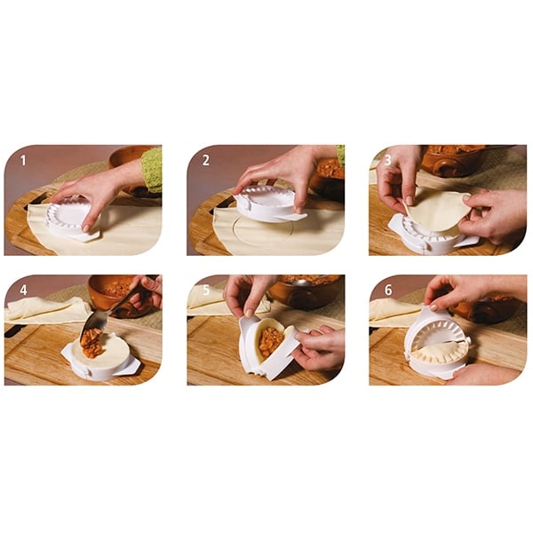 Set de 4 moules à chaussons Ibili - Mathon - 4