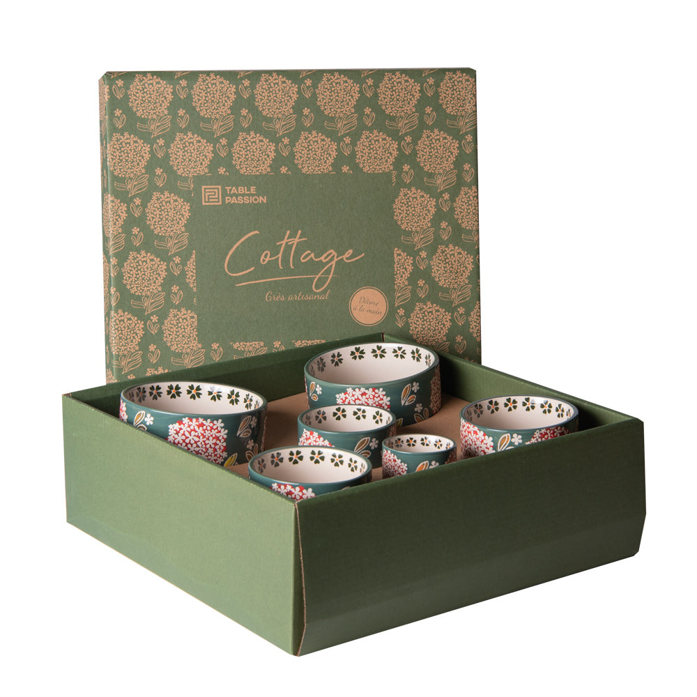 Service apéritif 6 pièces Cottage Table passion - Mathon - 2