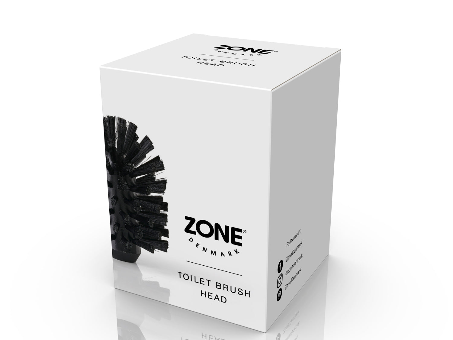 Tête de brosse WC  en polypropylène Noir Zone Denmark - Mathon - 2