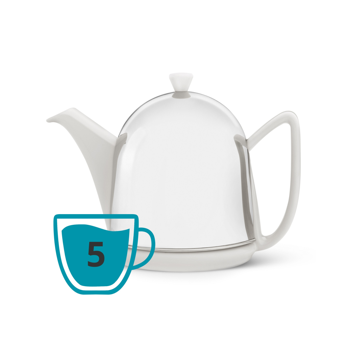 Cosy® Blanc - Théière 1 L Bredemeijer - Mathon - 2