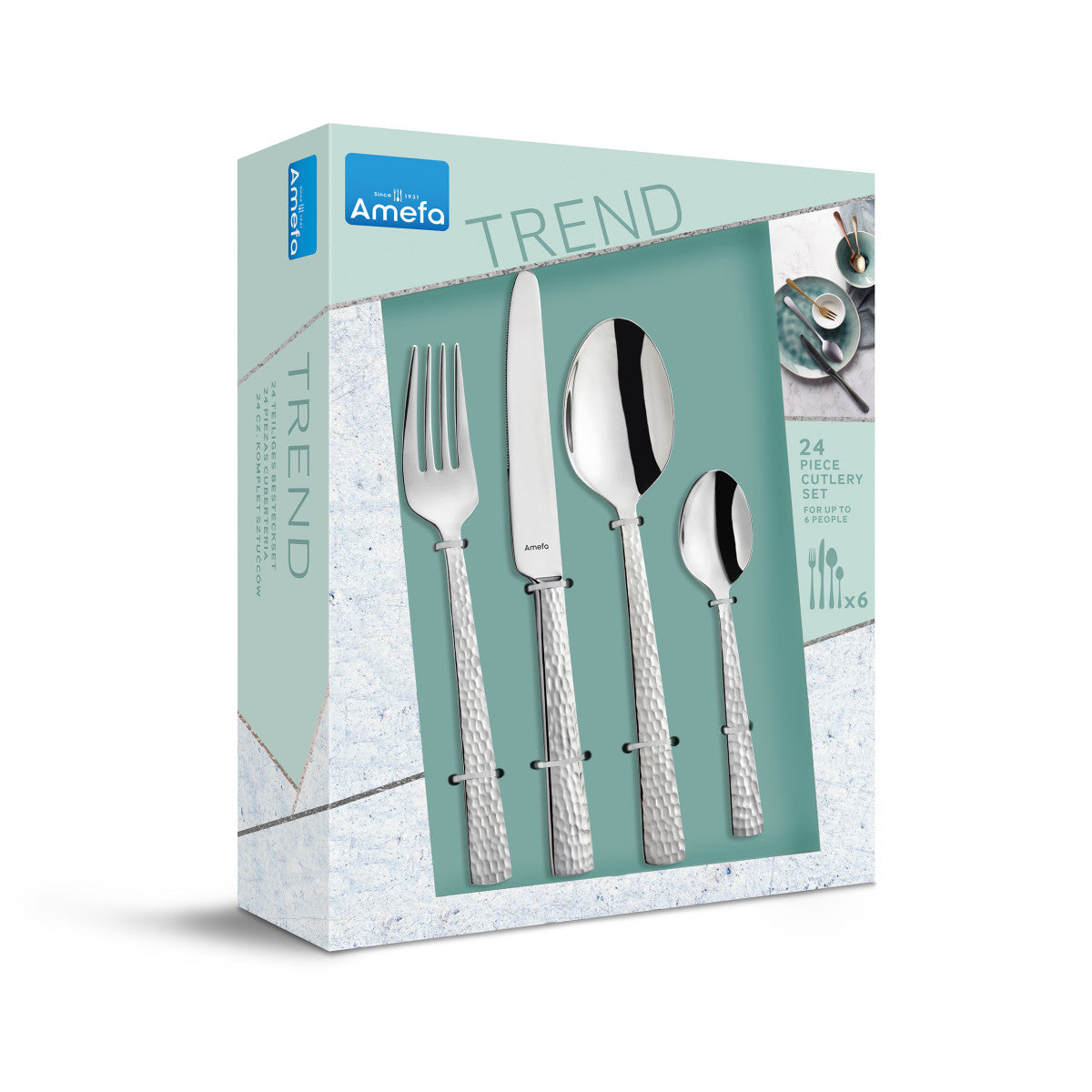 Felicity - Ménagère 24 pièces Amefa - Mathon - 3