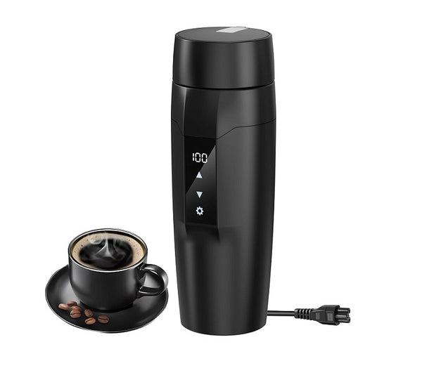 Bouilloire électrique Portable 500ml Souvik - Acier Inox 316, 4 Températures Réglables, Arrêt Automatique - Pour Voyage, Bureau