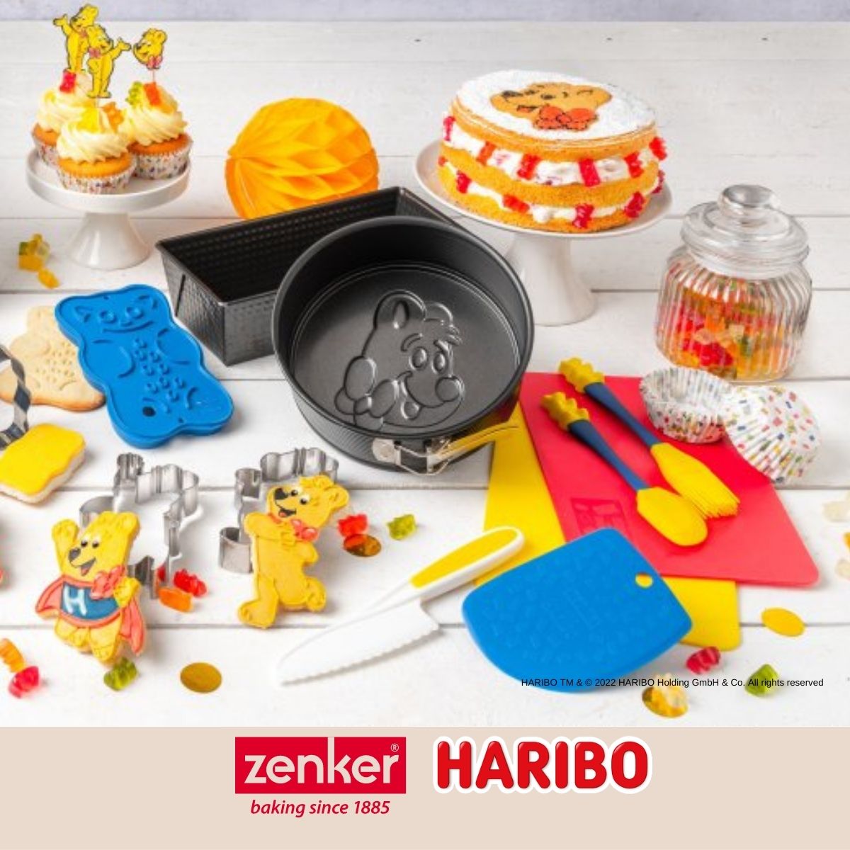Couteau de cuisine pour enfant en plastique 22,2 cm Zenker Haribo Zenker - Mathon - 10