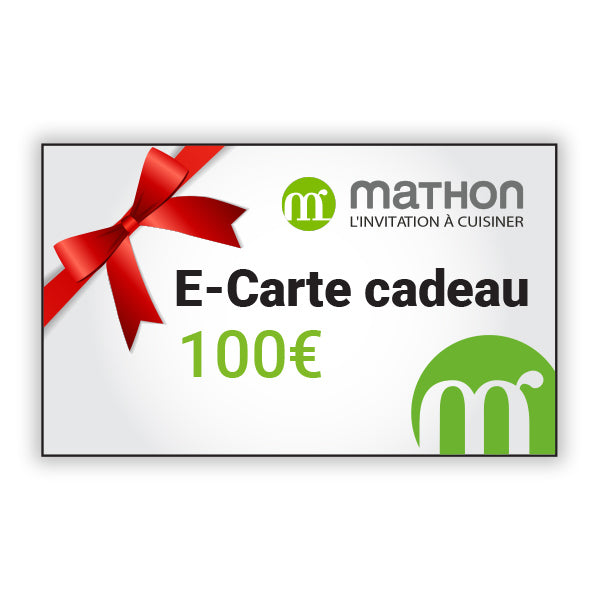E-carte cadeau Mathon 100€ - Mathon
