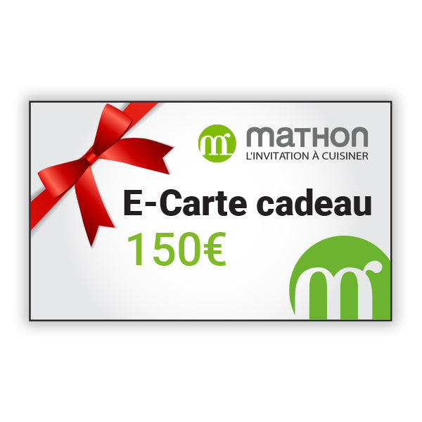 E-carte cadeau Mathon 150€ - Mathon