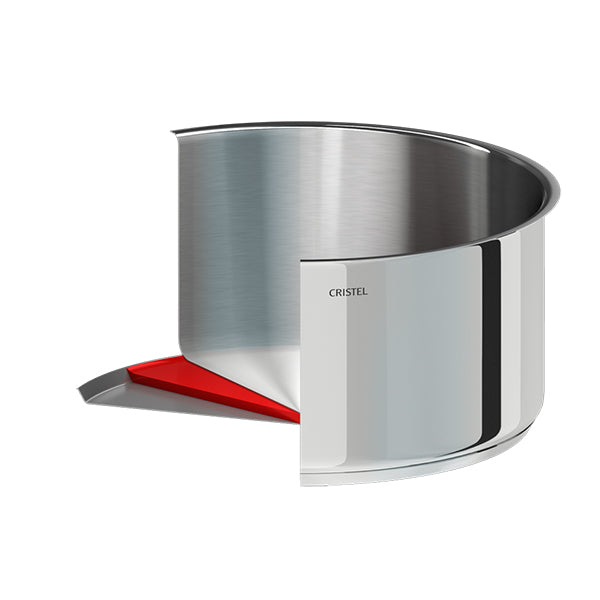 Set 4 casseroles inox Mutine sans manche 14, 16, 18 et 20 cm Cristel - Mathon - 4