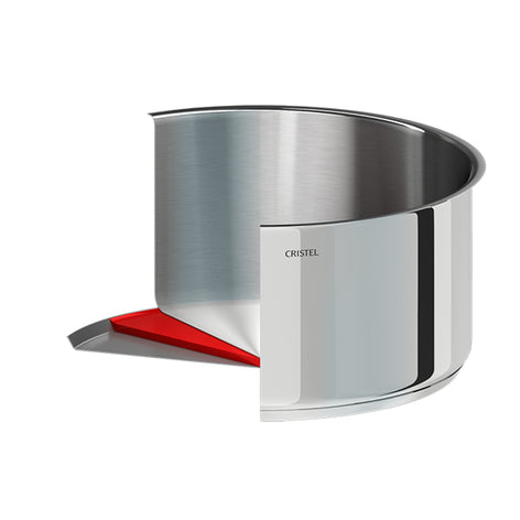 Faitout inox Mutine sans manche 26 cm 6,6 L Cristel - Mathon - 2
