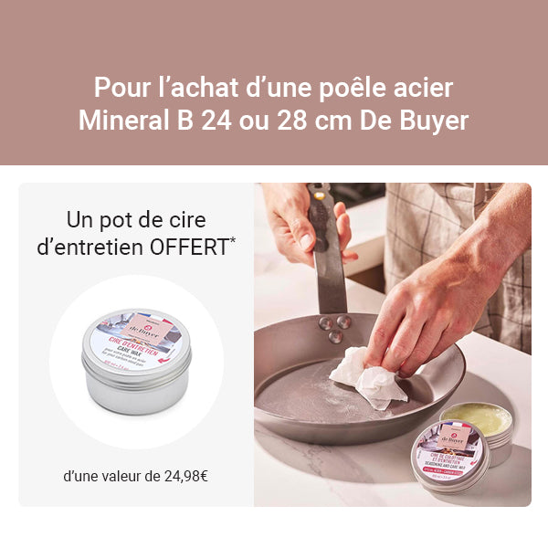 Poêle acier Minéral B 28 cm De Buyer - Mathon - 2