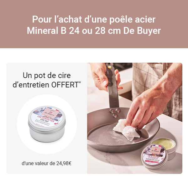 Poêle acier Minéral B 28 cm De Buyer - Mathon - 2
