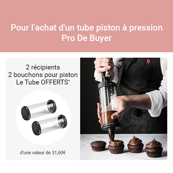 Tube piston à pression Pro De Buyer - Mathon - 2