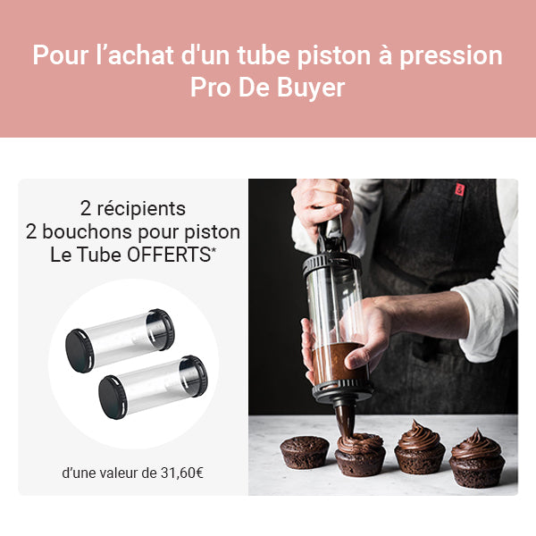 Tube piston à pression Pro De Buyer - Mathon - 2