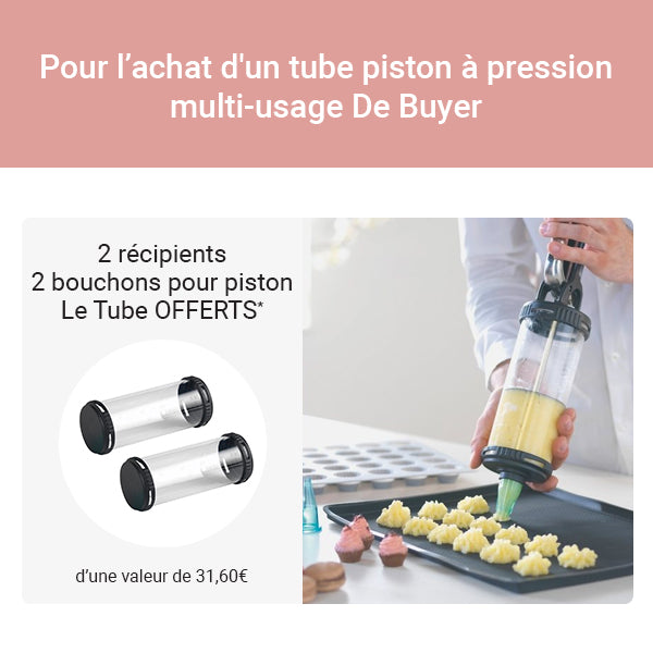 Tube piston à pression multi-usage De Buyer - Mathon - 2