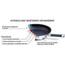 Sauteuse antiadhésive inox et couvercle Rapid Cook 28 cm Mathon - Mathon - 3