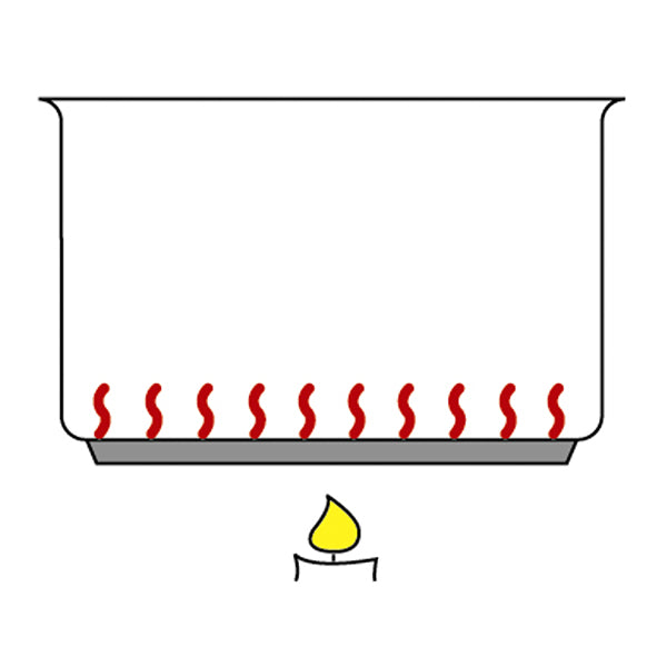 Poêle inox antiadhérente Mutine sans manche 30 cm Cristel - Mathon - 4