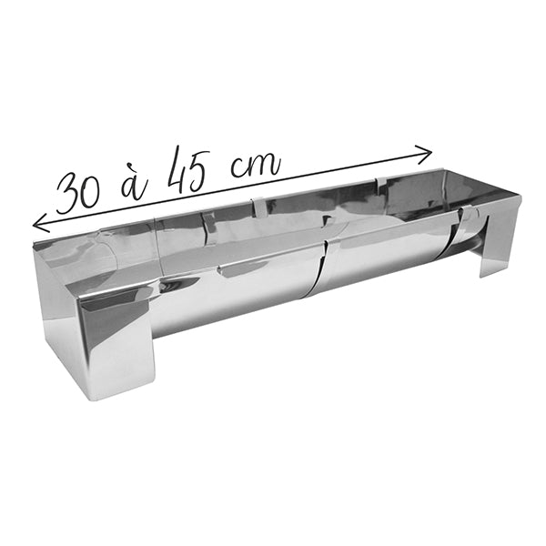 Moule à bûche en inox XXL Scrapcooking - Mathon - 2