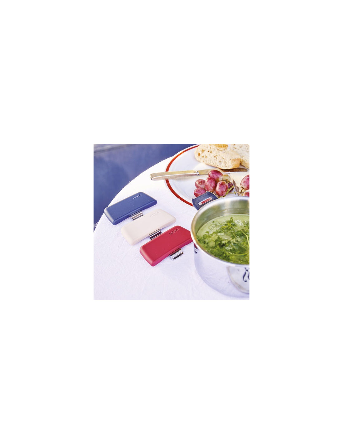 Evolution Lot De 2 Anses Amovibles Rouge Beka - Mathon - 2