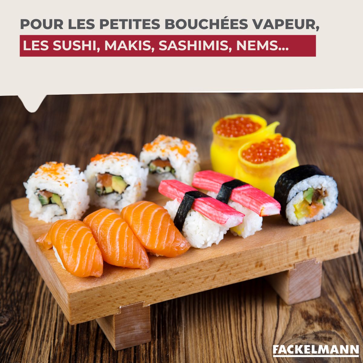 Lot de 10 paires de baguettes de 23cm en bambou  Asia Line Fackelmann - Mathon - 5