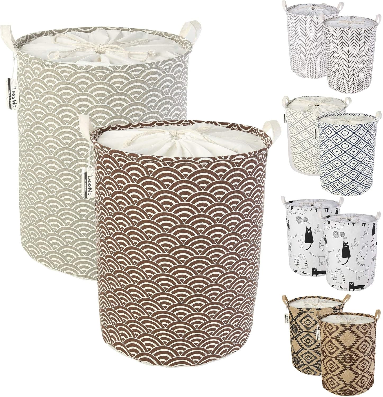 Lot de 2 Paniers à Linge Wave 40 L Vendos85 - Mathon