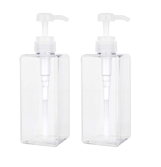 Distributeur de Savon de 650 ml pour la Cuisine et la Salle de Bain Transparent Vendos85 - Mathon