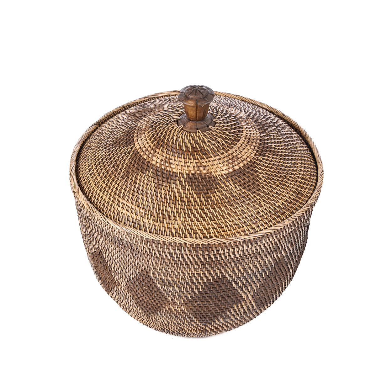 Le Panier de Rangement Crown - Brun Naturel Bazar Bizar - Mathon - 2