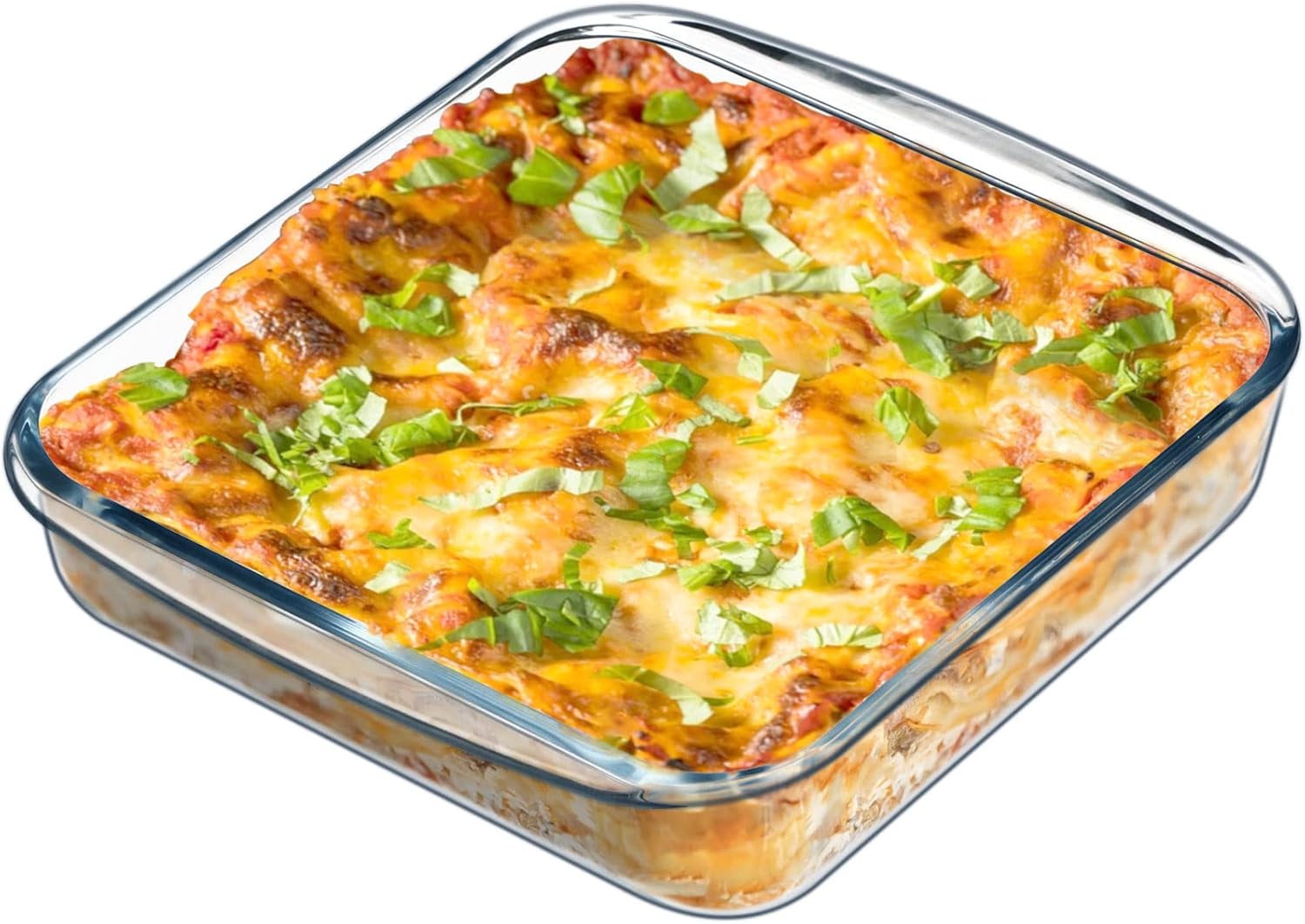 petit plat à four de 1,6L , lasagne, gratin  21 x 21 x 5cm Vendos85 - Mathon