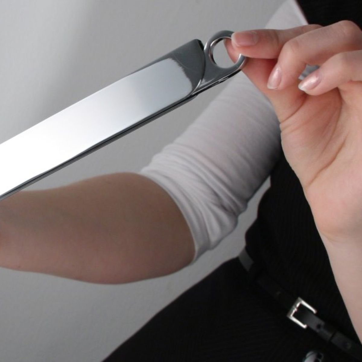 Crochet pliant gris  Tecno Fackelmann - Mathon - 5