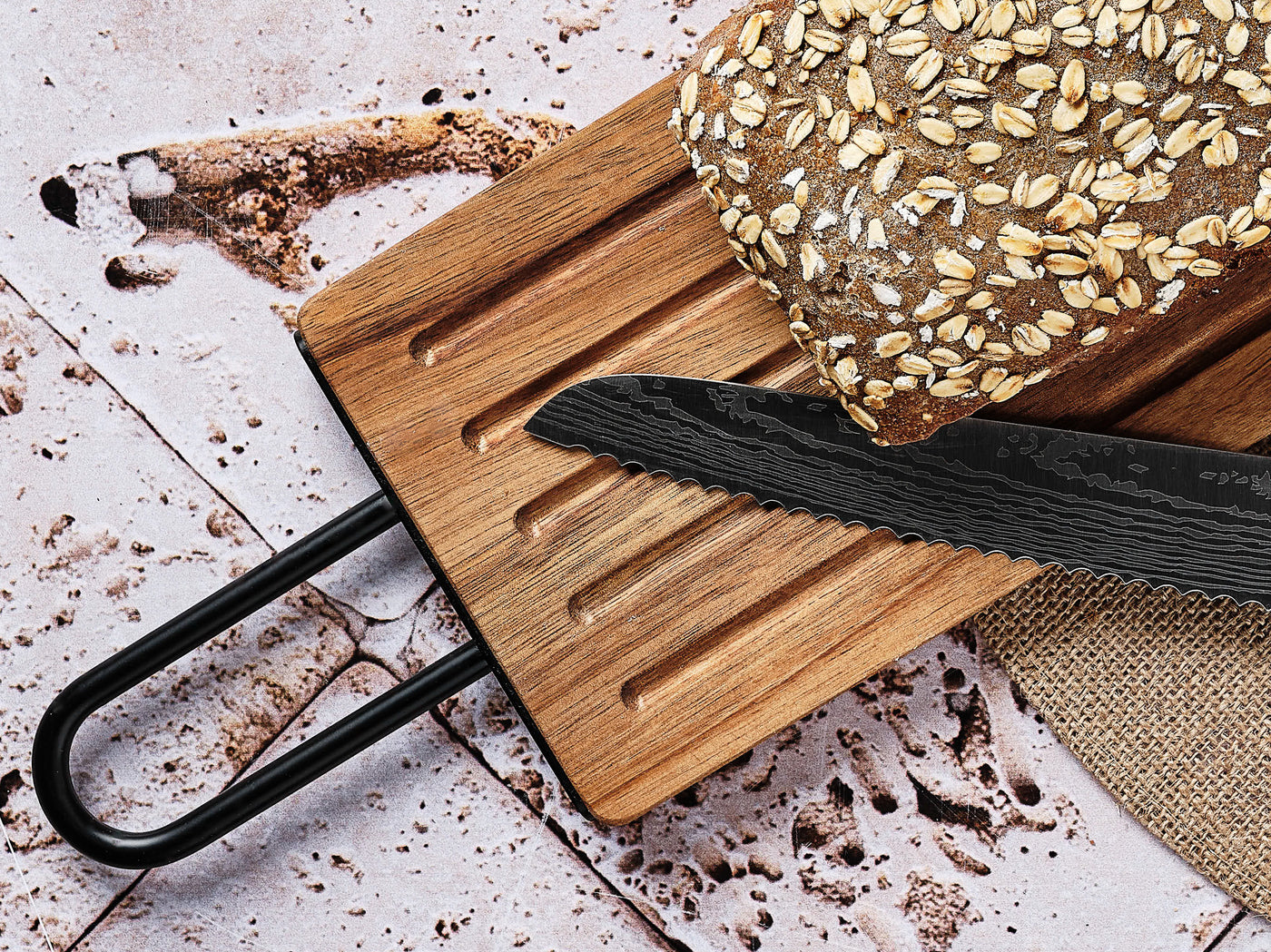 Planche à pain en bois d