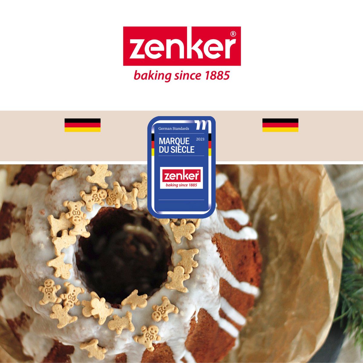 Ensemble de 2 Couteaux professionnel pour gâteau 30 cm Zenker Smart Pastry Zenker - Mathon - 7