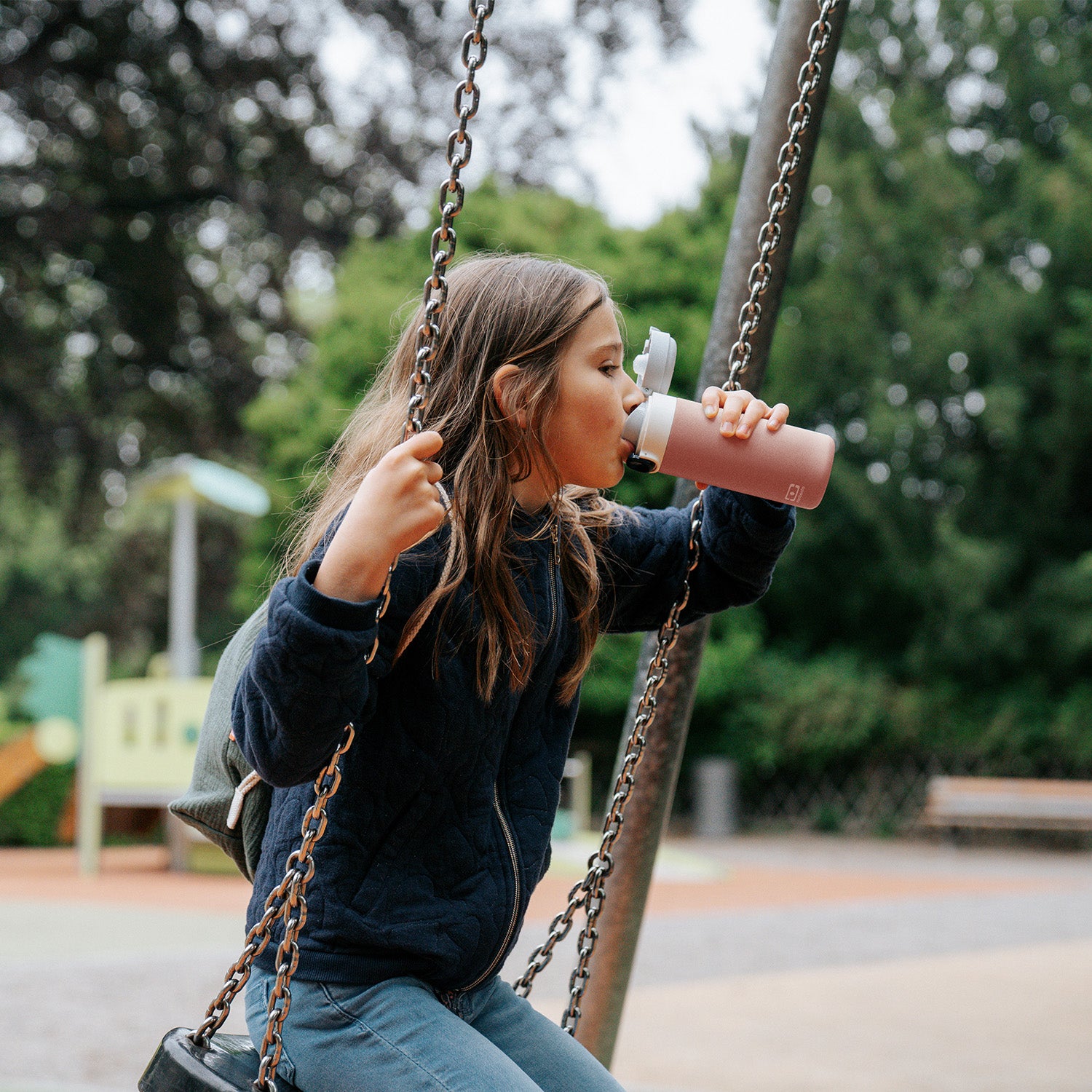 Set lunch box et boite à goûter enfants blanc/rose + accessoires Monbento - Mathon - 7
