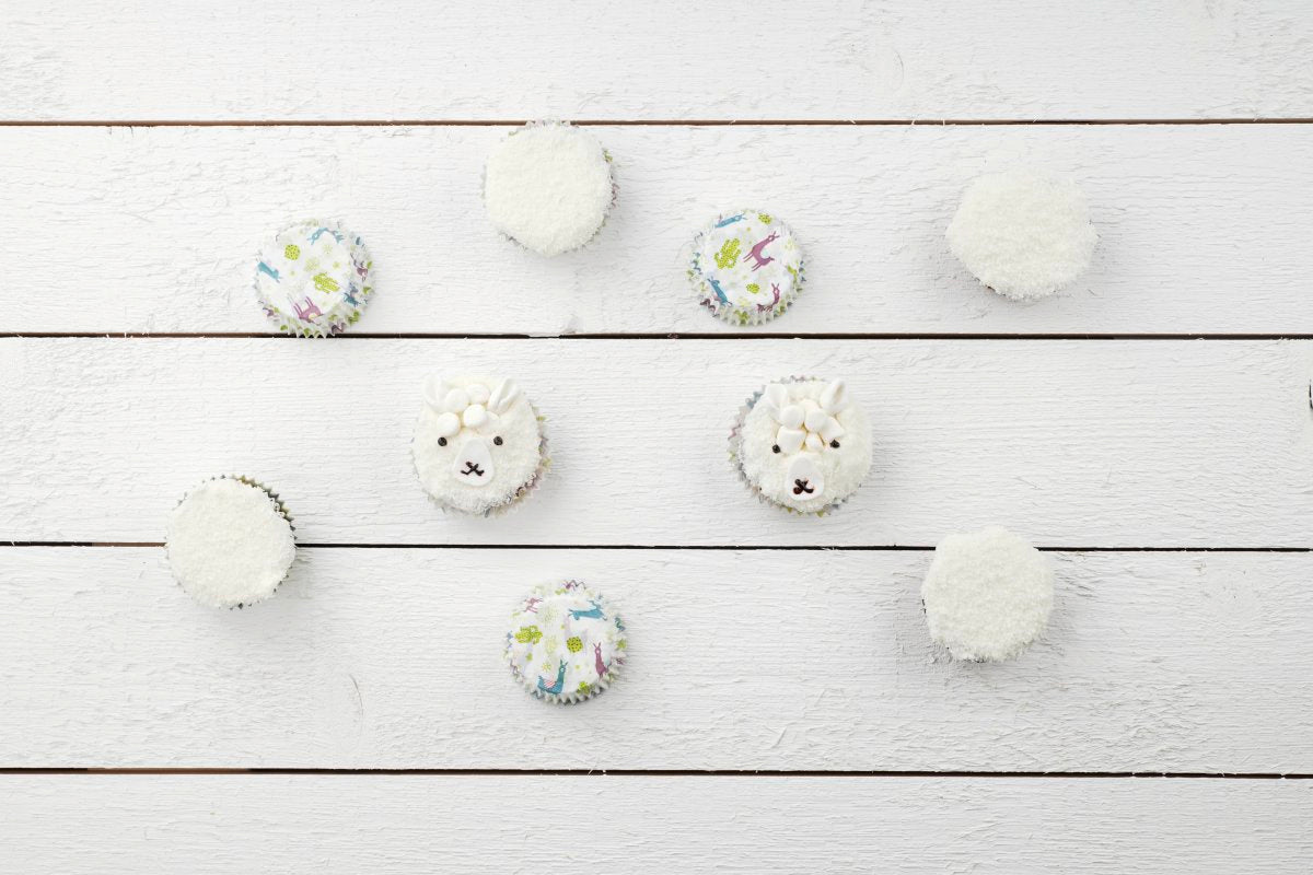 Lot de 50 moules à muffins en papier motif lama et cactus 7 cm Zenker Smart Pastry Zenker - Mathon - 5