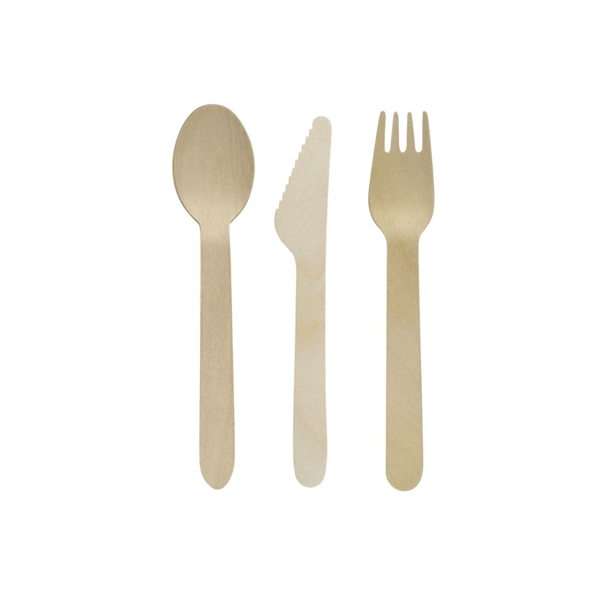 Ensemble de couverts en bois pour pique-nique x30 chacun  Move Fackelmann - Mathon - 1