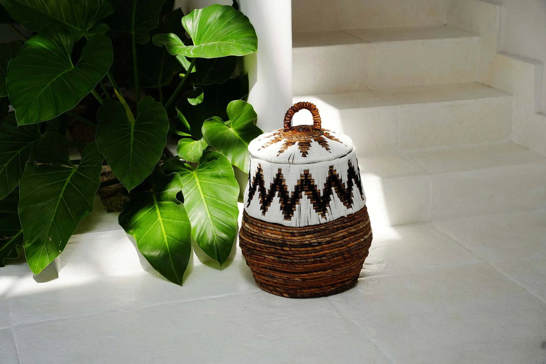 Le Panier Little Bay Beach - Naturel Blanc - S Bazar Bizar - Mathon - 3