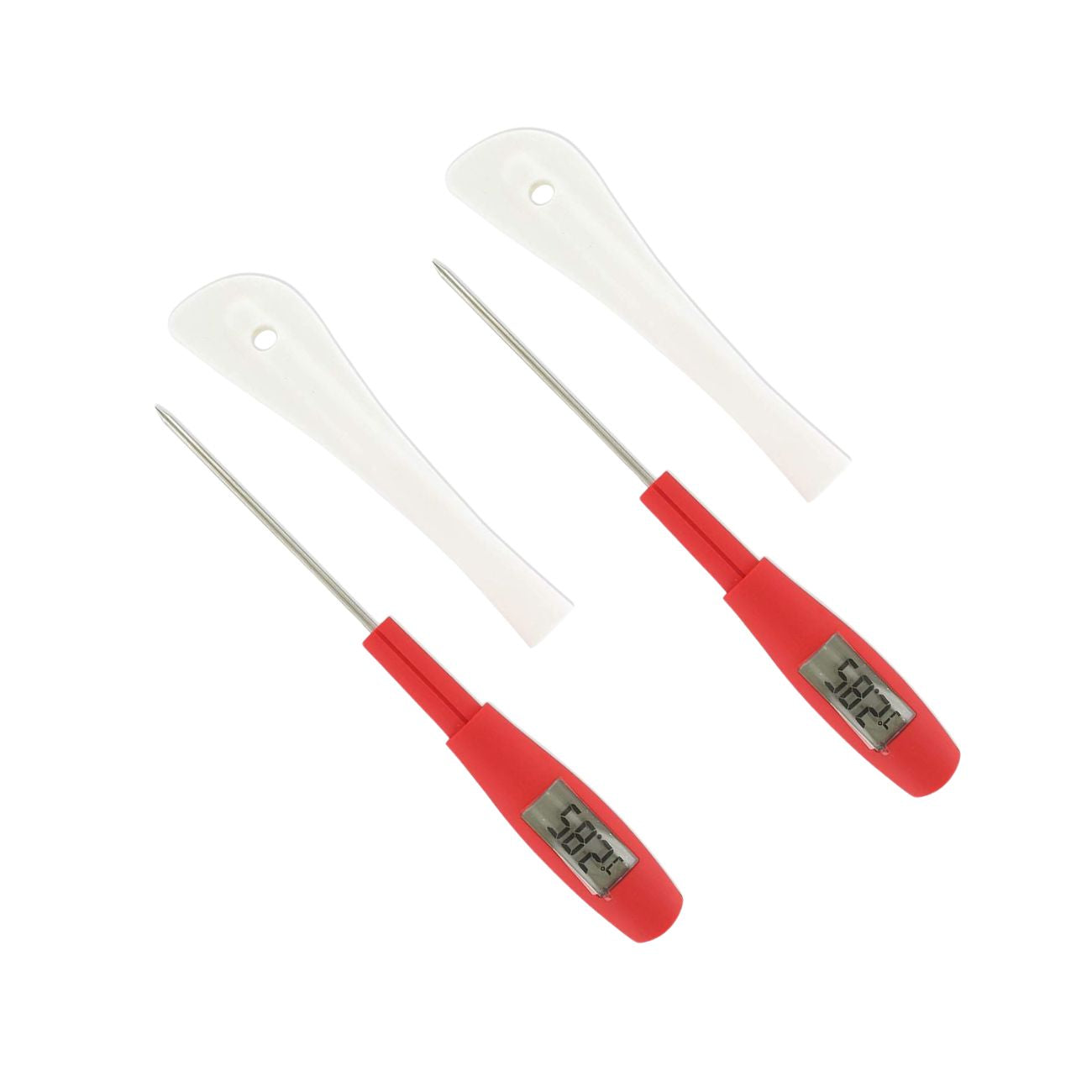 Ensemble de 2 Spatules thermomètre 30 cm Stil Fackelmann - Mathon - 1