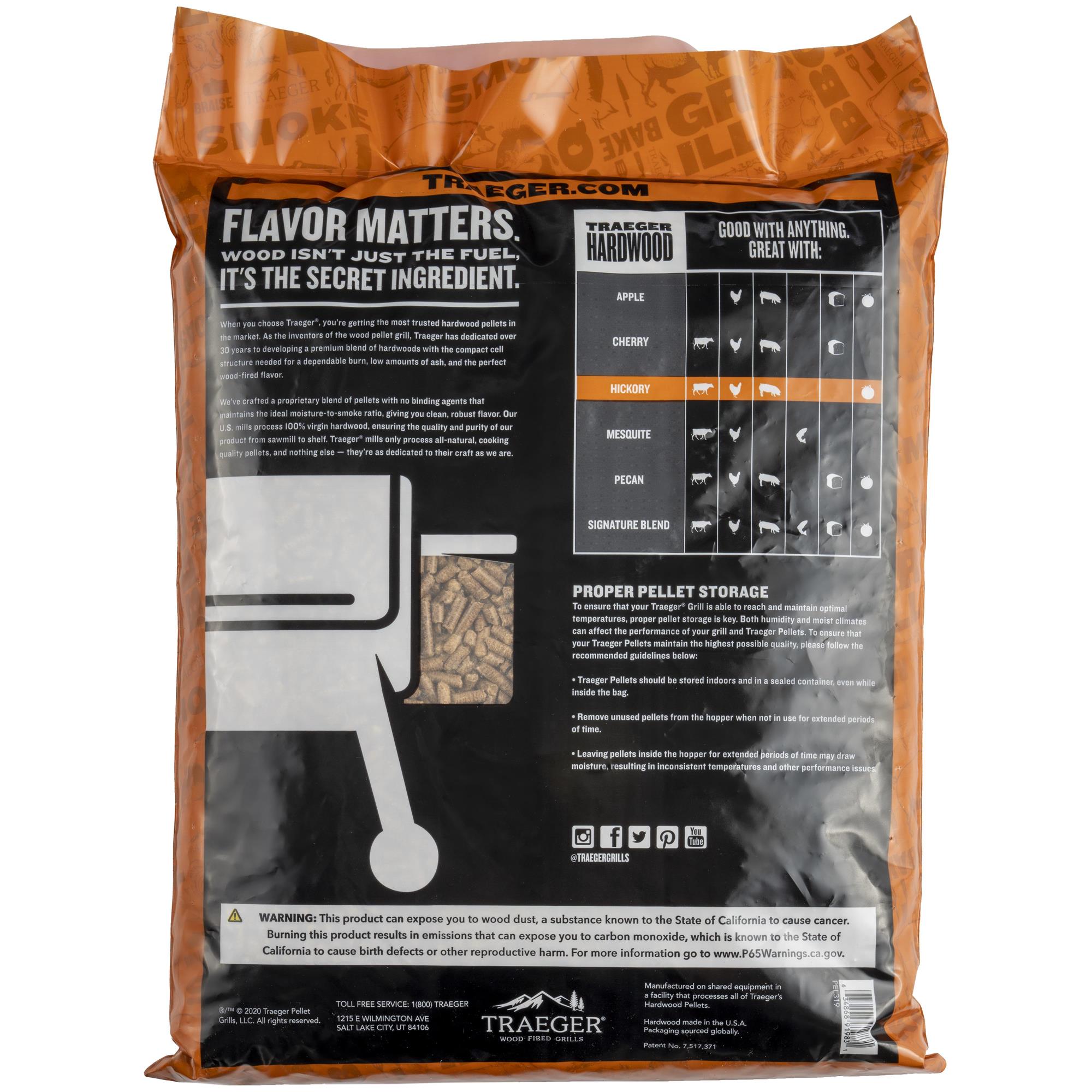Sac De Pellets  - Noyer Traeger - Mathon - 2