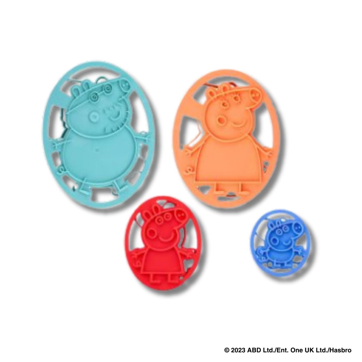 Set de 4 tampons et emporte-pièces pour enfants Dr. Oetker Peppa Pig Dr. Oetker - Mathon - 1