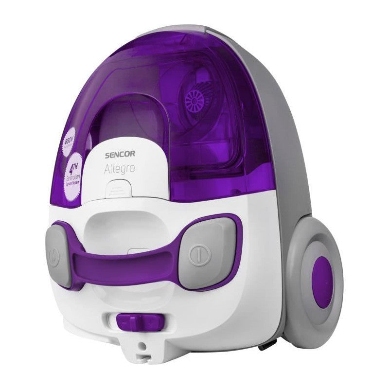 Aspirateur Traineau Sans Sac - Sencor - Svc-512vt - 890 W - 76 Db - 1,5 L - Violet SENCOR - Mathon - 2