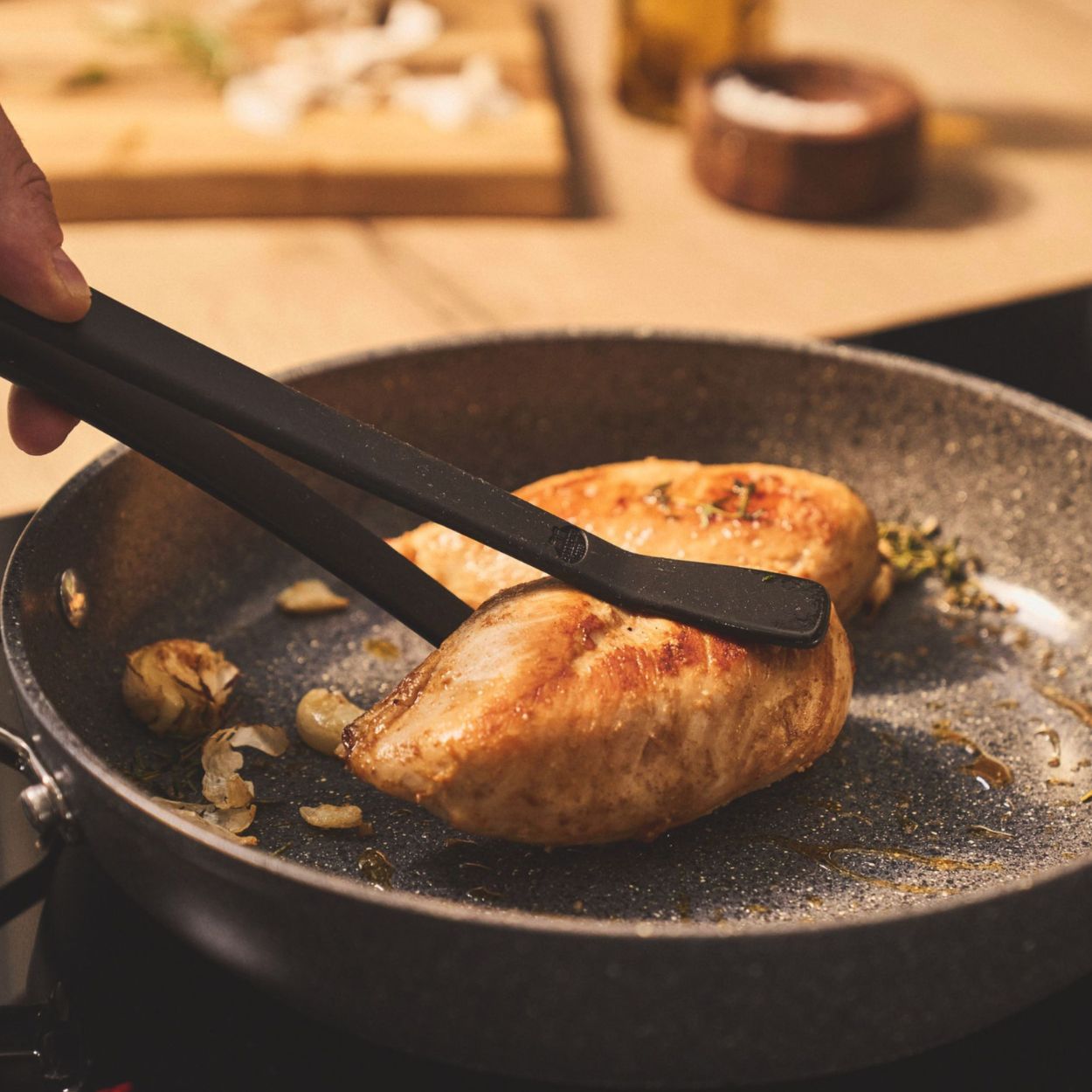 Poêle, 20 cm, Aluminium, Revêtement antiadhésif en céramique renforcée en titane Ballarini - Mathon - 2