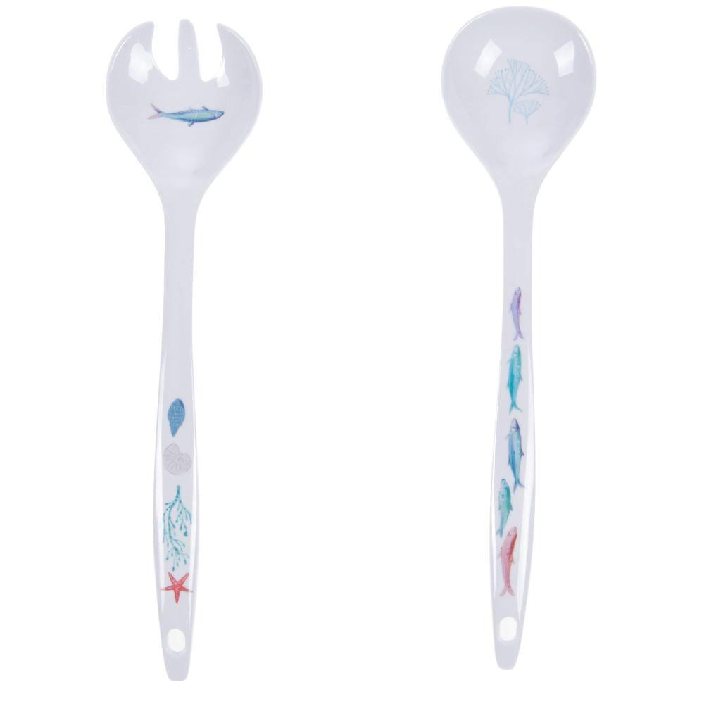 Couverts à salade Isao en mélamine Amadeus - Mathon - 1