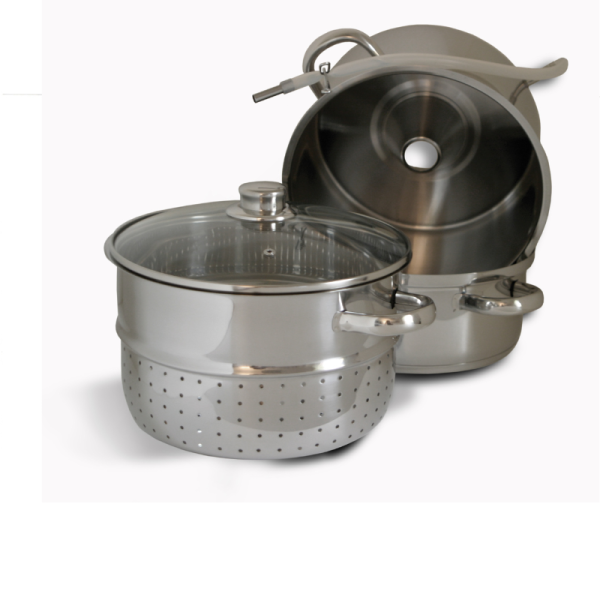 Extracteur de jus à vapeur en inox 26 cm 342635 Baumalu - Mathon - 3