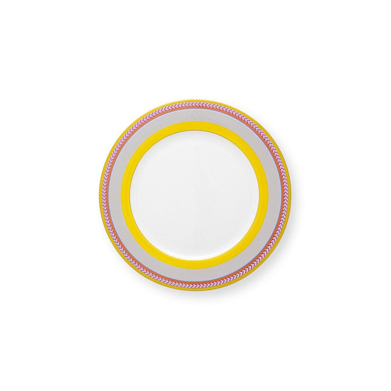 Lot de 6 Assiettes plate Pip Chique Jaune - 28cm Pip Studio - Mathon - 1