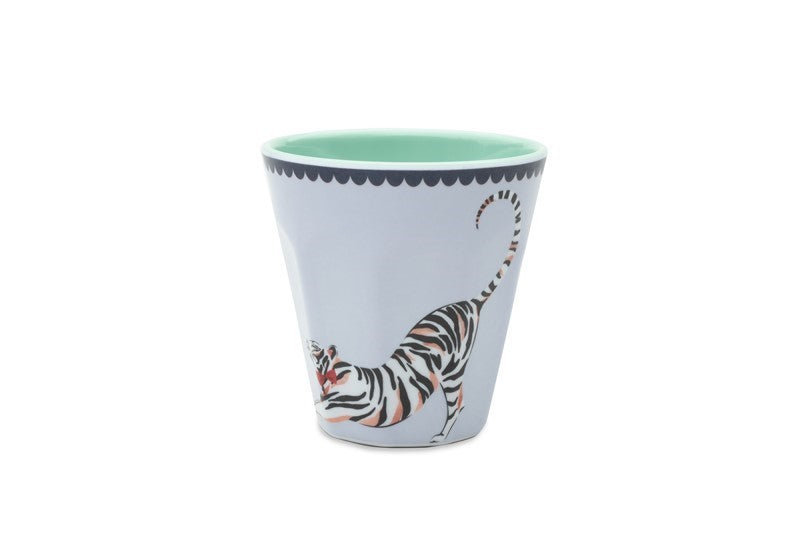 Pique-nique - Set de 4 verres 300ml en mélamine Yvonne Ellen - Mathon - 3