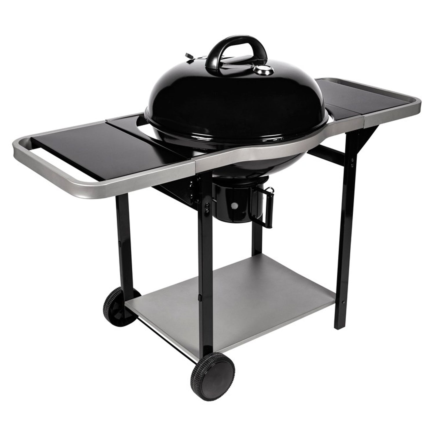 Barbecue au charbon boule + chariot Woodcreek Somagic - Mathon - 3