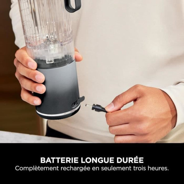 Blender Portable Ninja Blast Max - Gris - Bc251eugy Ninja - Mathon - 4