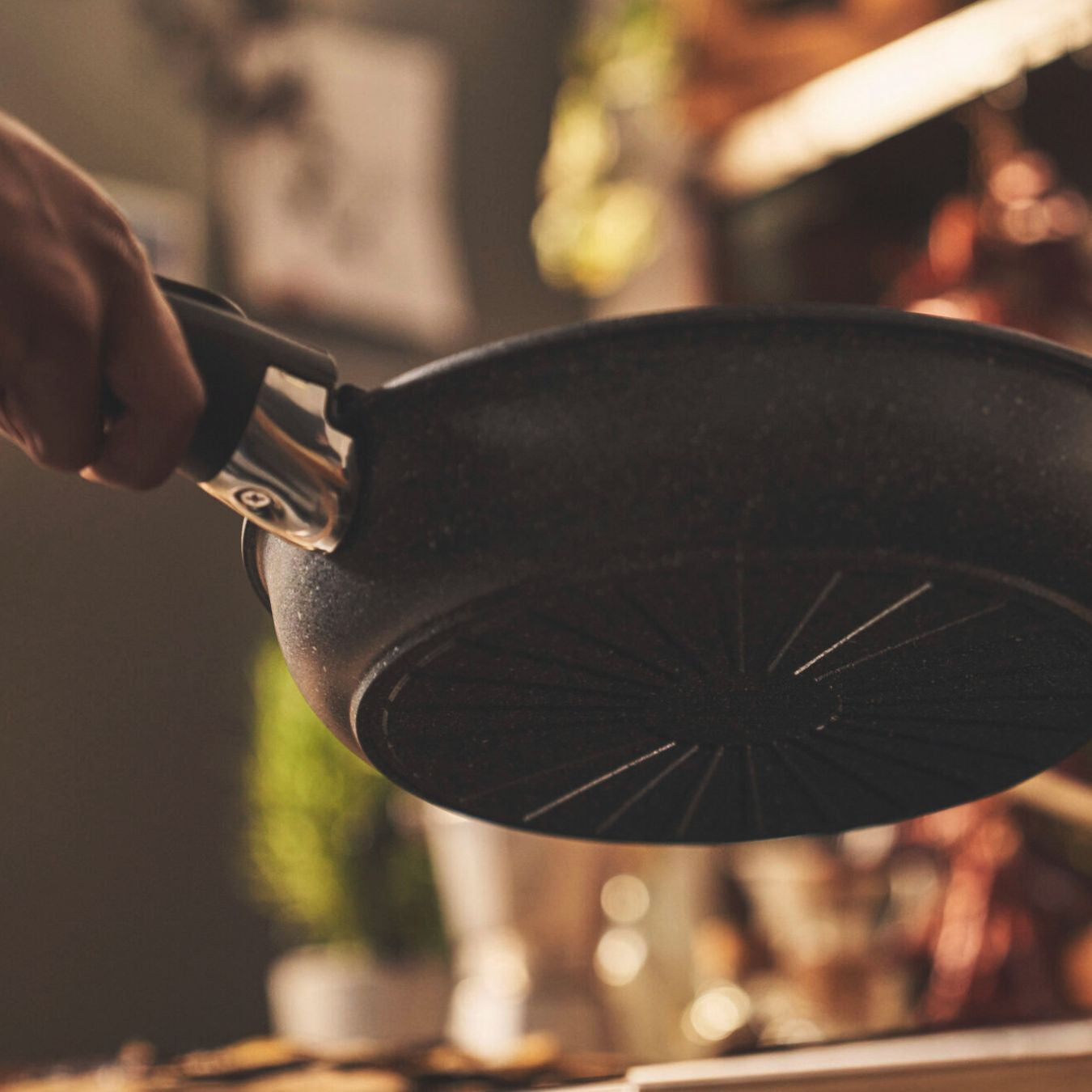 Poêle, 26 cm, Aluminium, Revêtement antiadhésif en céramique Ballarini - Mathon - 5